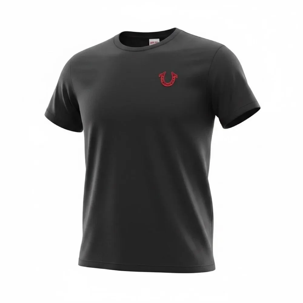 True-religion Men's Black T-shirt